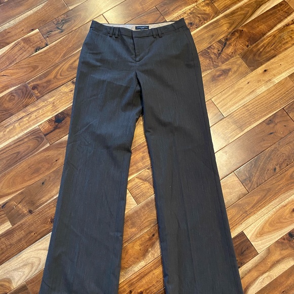 Banana Republic Sz 4 Martin Fir Brown Dress Pants - Picture 1 of 4